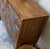 The Kaselstone Credenza, handcrafted using sustainable wood and stone accent in chevron pattern. 3 door soft close doors....