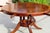 Brown Jonathan Charles Buckingham Mahogany & Satinwood Oval Dining Table For Sale - Image 8 of 18