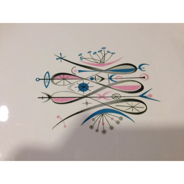 Mid-Century Modern Preview by Paden City Pottery Vintage Serving Dish For Sale - Image 3 of 9