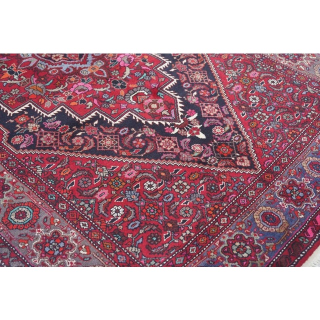 Textile Vintage Bijar Rug 4'6'' x 8' For Sale - Image 7 of 10