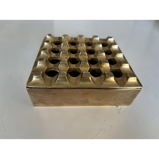 Vintage Ultima 15 Brass Ashtray by Holger Bäckström & Bo Ljungberg, 1960s For Sale - Image 13 of 13
