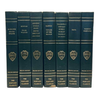 1960’s Harvard Classics Deluxe Edition- Set of Seven For Sale