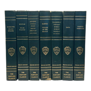 1960’s Harvard Classics Deluxe Edition- Set of Seven