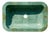 Polished Green Marble Sink For Sale