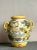 Vintage Italian Glazed Ceramic Lemon Urn For Sale - Image 4 of 5