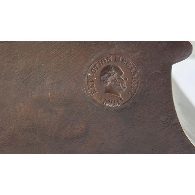 Bronze Large "Mignon" Bronze Sculpture by Eugène Aizelin, 1880 For Sale - Image 8 of 10