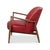 Built with an elegant ashwood frame, it offers exceptional sturdiness and visual appeal. The top-grain red leather...