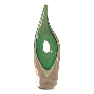 Very Large Murano Vase from Mazzega, 1960s For Sale