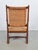 Modern Dutch Brutalist Armchair in Rush and Oak, 1950s For Sale - Image 9 of 13