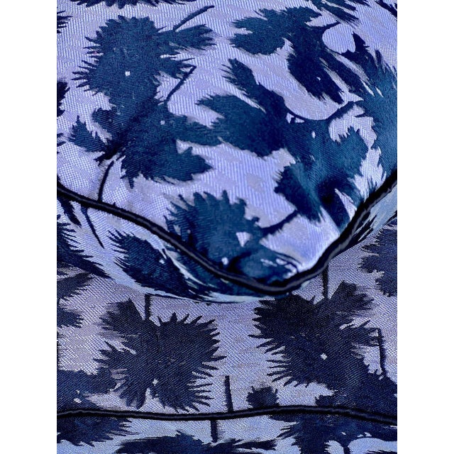 2020s Set of Two Dedar “Be Bop a Lula” Cushions in Notturno For Sale - Image 5 of 5