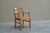 Armchair in Wood and Rush from Oscar Degeyter, Belgium, 1942 For Sale - Image 6 of 13
