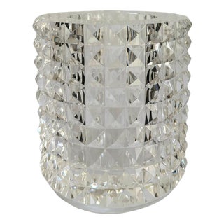 Optical Glass Vase from Veritas, 2016 For Sale