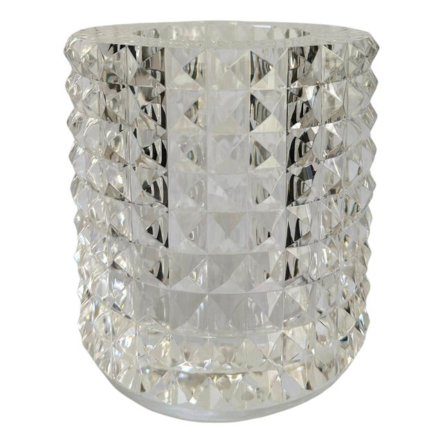 Optical Glass Vase from Veritas, 2016 For Sale