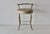 Vintage 1970s George Koch Gold Finish Faux Bamboo Vinyl Padded Swivel Vanity Stool Hollywood Regency For Sale - Image 13 of 16