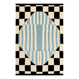 Coriander Modern Rectangular Rug by Tapis Studio from Hommés Studio For Sale