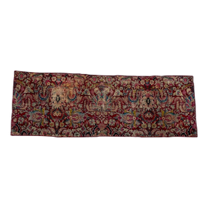 Antique Persian Lavar Fragment Runner, 2' X 5'10