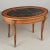 French Louis XV Style Marble Top Mahogany Coffee Table For Sale - Image 4 of 9