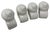 Vintage White Ceramic Seashell Napkin Rings - Coastal Table Decor - Set of 12 For Sale - Image 9 of 10