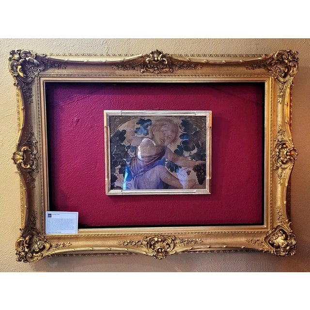 Early 20c Medici Print of Putti Under a Vine For Sale - Image 11 of 12