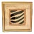 Contemporary Framed Schumacher Zèbre Épinglé Textile Wall Art For Sale