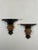 Vintage Carved Wood Wall Shelf Brackets Sconces Corbels, a Pair For Sale - Image 14 of 16