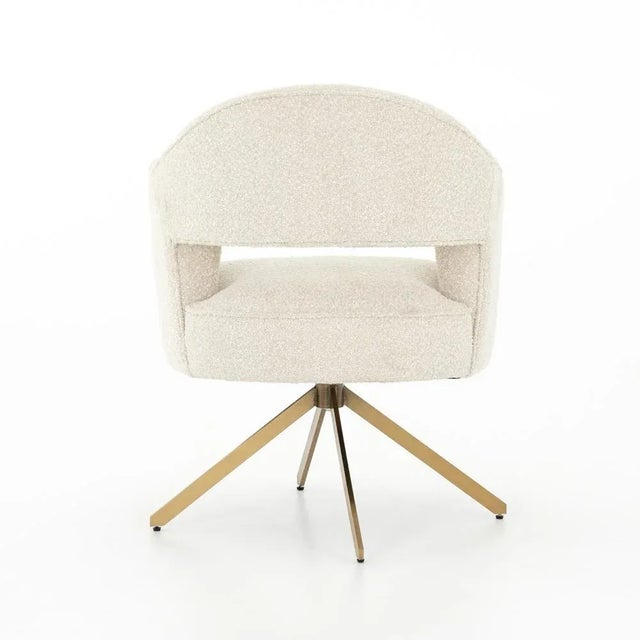 Four Hands Adara Desk Chair, Knoll Natural For Sale - Image 11 of 13