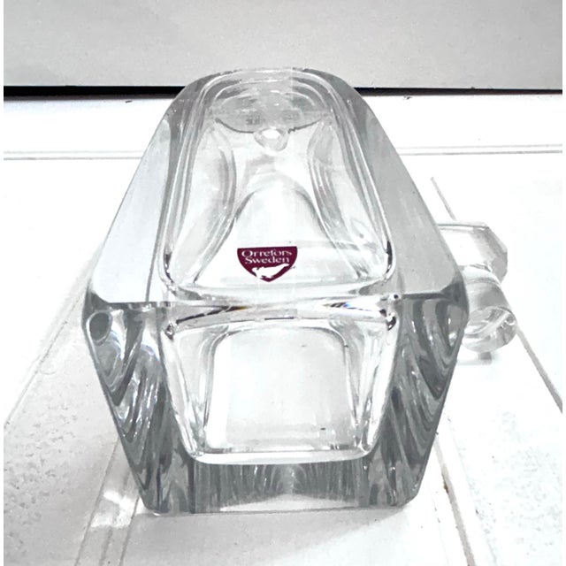 Mid-Century Modern 1960s Crystal Orrefor Jack Daniel’s Decanter For Sale - Image 3 of 5