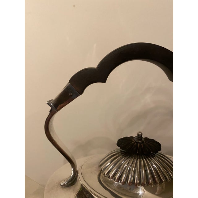 Early 20th Century Antique Mappin and Webb Sheffield Teapot on Stand For Sale - Image 5 of 9