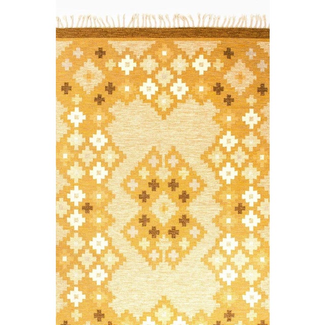 Textile Swedish Rug by Anna-Johanna Ångström For Sale - Image 7 of 10