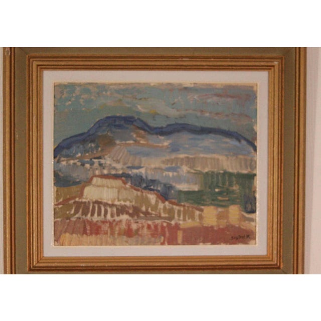 Sigfrid K, R Formation, 1960s, Oil on Panel, Framed For Sale - Image 10 of 17