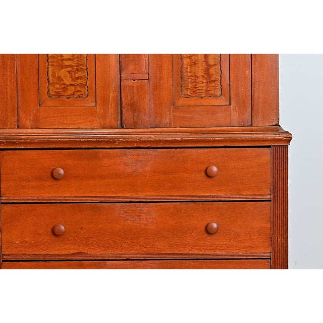Swedish 18th Century Painted Linen Press For Sale - Image 10 of 16