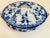 English Antique English Staffordshire Flow Blue Marie Pattern Lidded Soup Tureen For Sale - Image 3 of 11
