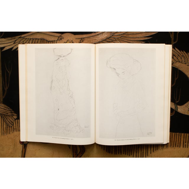 1970s Gustav Klimt 100 Drawings, 1972 Coffee Table Art Book For Sale - Image 5 of 9