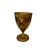 Vintage Mottahedeh cache pot in pale olive green with hand painted gilt design. Made in France. Circa: 1950s - 1960s....