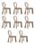 Mary III Dining Chairs by Ottiu, Set of 8 For Sale