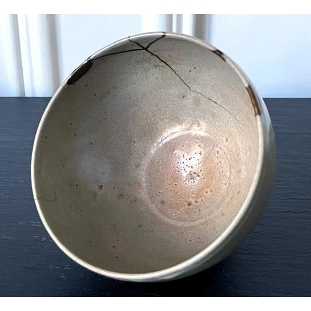 A ceramic chawan (tea bowl) circa 17-18th century fired in the Busan kiln in Southern Korean specifically for the Japanese...