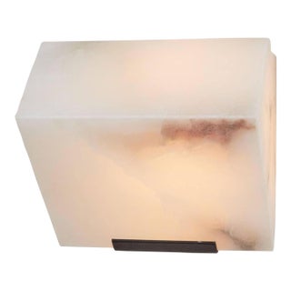 Pierre Chareau Simple Sloping Block Sconce 1 For Sale