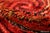 Mid 20th Century Nazmiyal Collection Red Vintage Swedish Rya Shag Deco Rug For Sale - Image 5 of 6