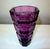 Glass Amethyst Art Deco Glass Vase Attr. To Josef Hoffman for Moser, 1930s For Sale - Image 7 of 8