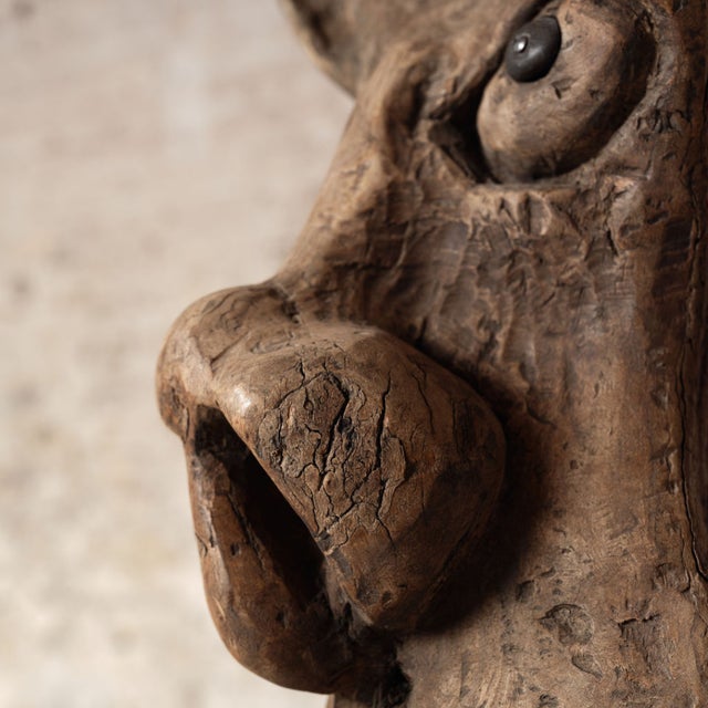 19th Century French Oak Sculpture For Sale - Image 4 of 6