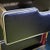 Credenza with Mirror and Black Glass Doors For Sale - Image 10 of 18