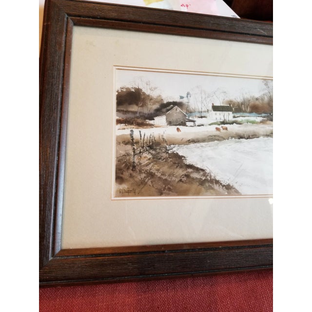 Gene Dougherty Oklahoma Painting For Sale - Image 4 of 6