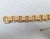 Metal Vintage 1974 Signed Monet Goldtone Link Bracelet For Sale - Image 7 of 7