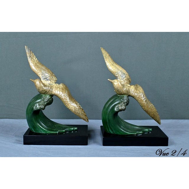 Regulate Bookends from Mélo, 1930, Set of 2 For Sale - Image 12 of 17
