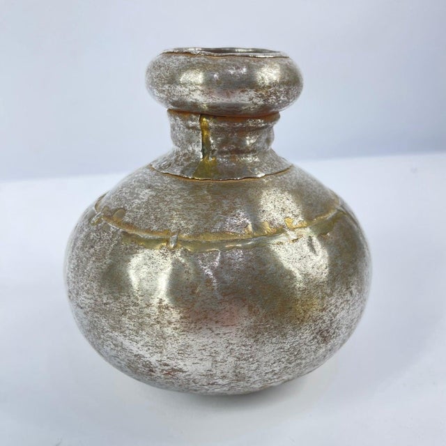 Early 20th Century Indian Metal Bottle MATTER COLLECTION For Sale In Denver - Image 6 of 9