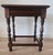 Mission Rare Taylor Tile Side Table | Antique California Arts & Crafts | Antique Oak For Sale - Image 3 of 10