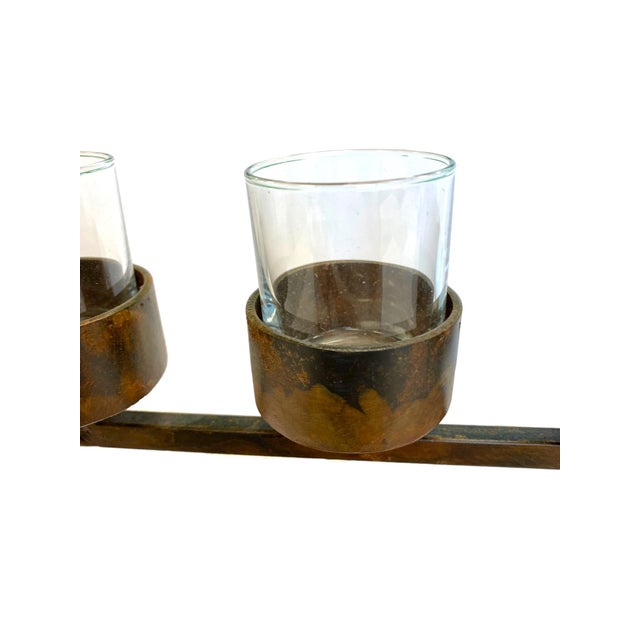 Late 20th Century Late 20th Century Jan Barboglio Hand-Forged Iron Candelabra, 3-Foot Statement Candle Holder For Sale - Image 5 of 15