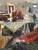 Jerzy Luczak-Szewczyk, Figure Composition, 1950s, Oil on Panel, Framed For Sale - Image 15 of 18