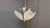 Vintage Italian Glass and Brass Chandelier, 1970s For Sale - Image 14 of 17