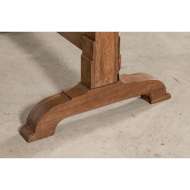 Large 19th Century French Fruitwood Vendange Table, 1860s For Sale - Image 15 of 16